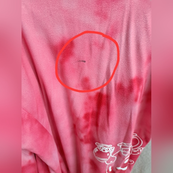 Mens Red Tie Dye Kool Aid Sweatpants - Picture 12 of 14